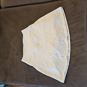 Victoria's Secret Pink White V Shape Tennis Skort Size XS